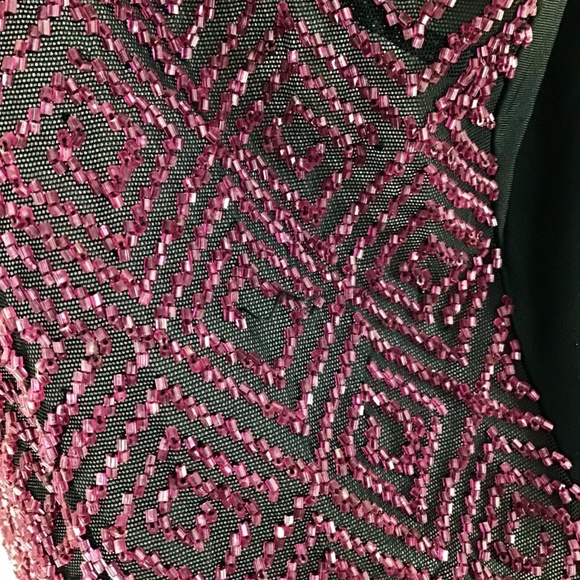 ❌SOLD❌ESCADA Purple Beaded Tank Stretchy Medium - Picture 7 of 8